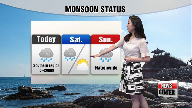 Rain takes a break tomorrow, Sunday nationwide rain