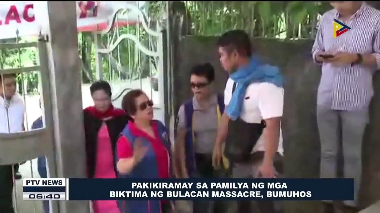Pakikiramay sa pamilya ng mga biktima ng Bulacan Massacre, bumuhos
