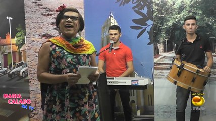 Maria Calado na Tv com Geovanny e Forró do Pedaço - 28062017