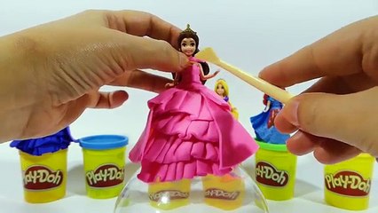 Jugar-doh Disney Princess muñeca esculpir trajes del juego a la artesanía de plastilina