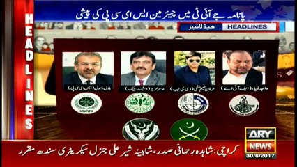 Headlines 1700 30th June 2017