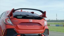 Honda Civic Type-R Driving on the Track
