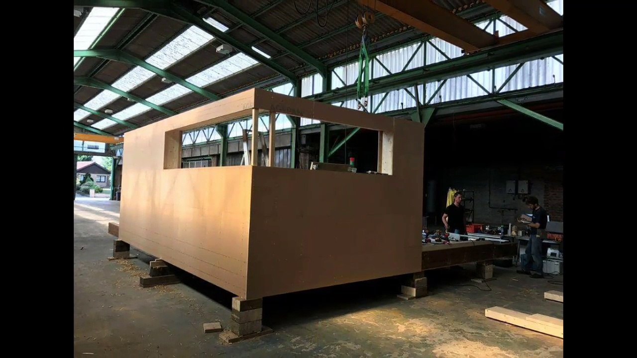 Le premier Wald-Cube est fabriqué à Hollogne-su...