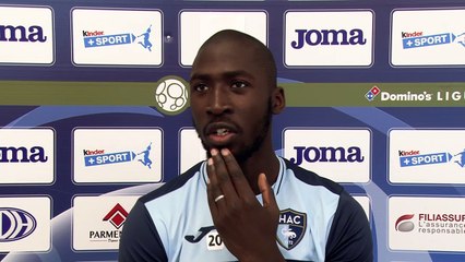 Baba Traoré devant la caméra du HAC pour la 1ère fois