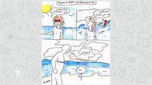 Rym Marrakchi partage avec nous son quotidien d'étudiante en médecine avec des bandes dessinées humoristiques