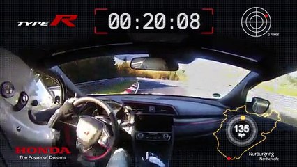 Honda Civic Type R FK8 (2017) Nü Record Hot Lap