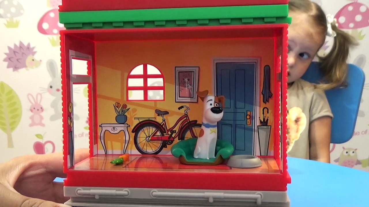 Mascotas video Secreto mascota Vida estación nieve conejo de la nieve alrededor de 1 conejo sin ost