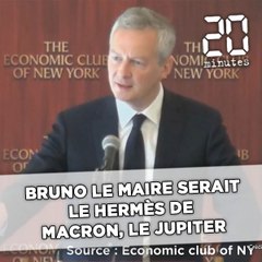 Bruno Le Maire serait le Hermès de Macron, le Jupiter