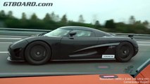 [4k] Koenigsegg Agera R vs Bugatti Veyron 16.4 Grand Sport Vitesse FROM 250 km/h (155 mph)