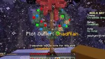 Christmas Build Battle with Chad Alan on Hypixel Minecraft Minigame
