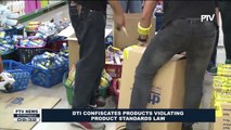 DTI confiscates products violating Product Standards Law