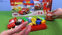Y animación coches clásico movimiento carrera conjunto parada juguetes Lego mcqueen mater doble disney カ ー ズ