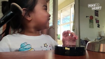 Kid Gives Make Up Tutorial Video 2016 - Daily Heart Beat