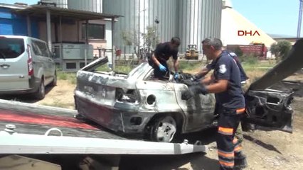 Izmir Atık Kanalına Düşerek Yanan Otomobilin Sürücüsü Öldü