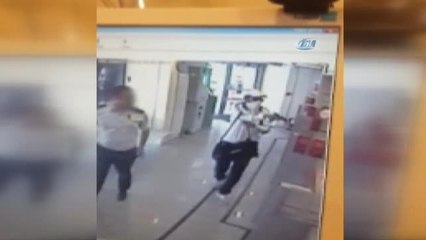 Şişli'de Banka Soyan Zanlı Şehir Dışına Kaçmaya Çalışırken Böyle Yakalandı