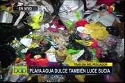 Chorrillos: malecón acaba inmundo tras celebración por el Día del Pescador