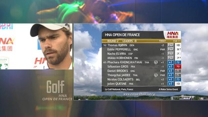 HNA Open de France - Réactions Romain Langasque