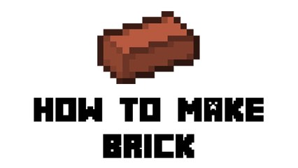 Minecraft Survival - How to Make Brick