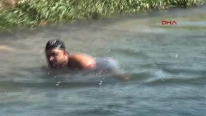 Antalya Kanalda Aile Boyu Tehlikeli Serinlik