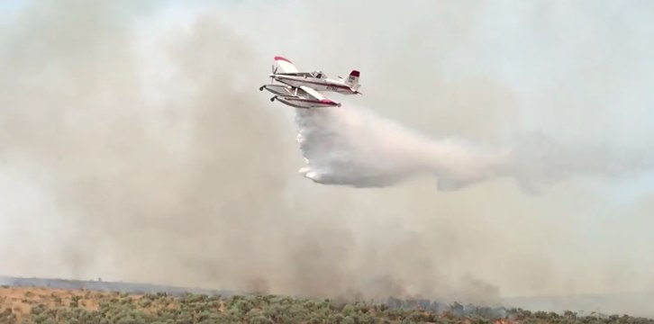 Firefighters Work to Contain Sutherland County Fire At Nearly 48,000 Acres