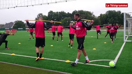 En Avant Guingamp. Saison 2017-2018 : reprise pluvieuse
