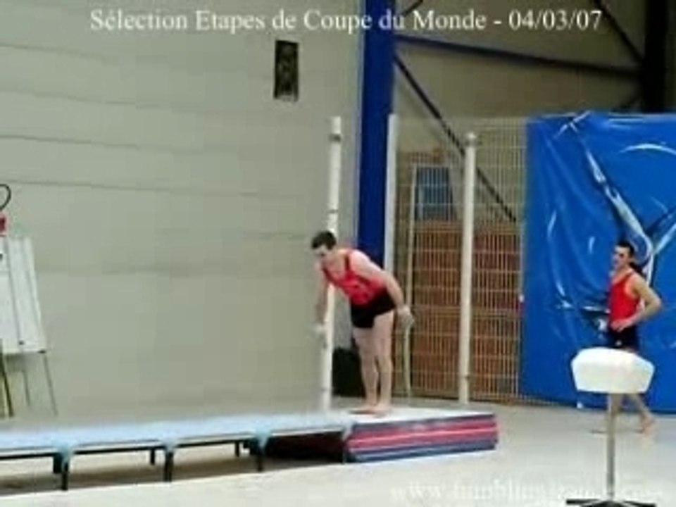 Sélective 2 pour les étapes de Coupe du Monde de tumbling