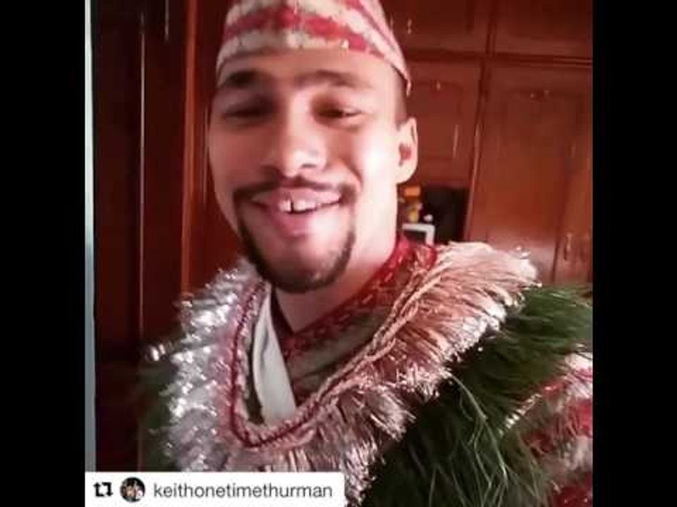 Congrats Keith Thurman Gets Married! esnews boxing