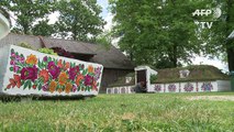 The legacy of all-year blooms in Poland's painted village