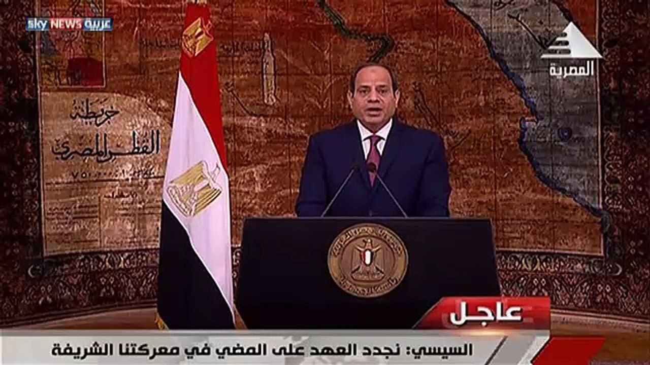 السيسي_ 30 يونيو كشفت نوايا الدول المخربة
