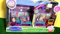 Un et un à un un à Précédent dos Salle de classe Apprendre porc jouer école le le le le la à Il avec Doh peppa playset abc playdough vamos