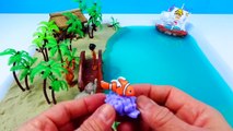 Plage Livre les couleurs pour enfants Apprendre des noms océan le sable Mer requin vase jouets eau Jungle animale