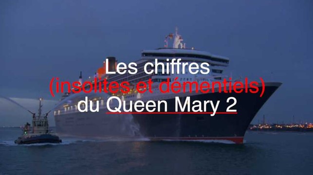 Les chiffres (insolites et démentiels) du Queen Mary 2