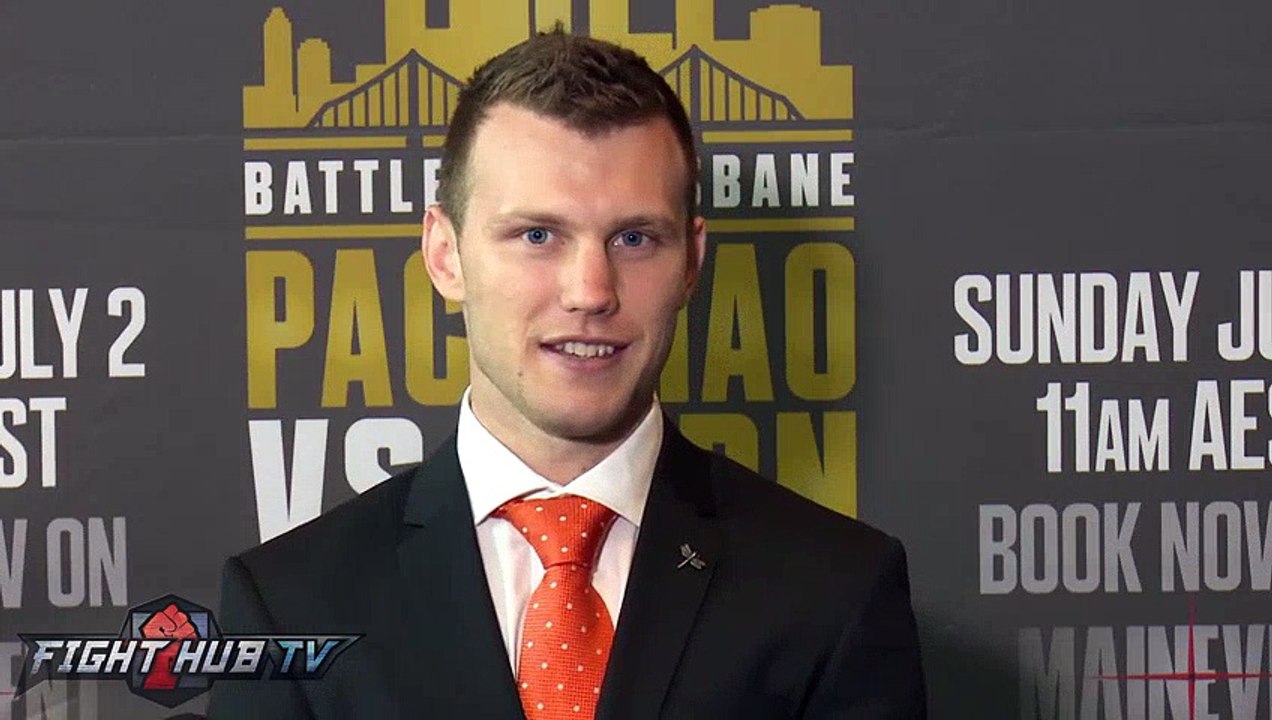 REALLY BRO? JEFF HORN PISSED THAT MANNY PACQUIAO TEXTING DURING PRESS CONFERENCE