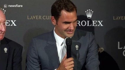 Wimbledon favourite Federer makes light-hearted joke about Murray's injury