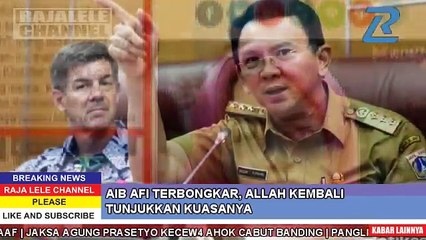 AIB AFI TERBONGKAR! ALLOH TUNJUKAN KUASANYA, BAGI SANG PEMBUAT M4K4R UNTUK AGAMANYA SENDIR