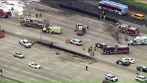 Small Plane Crashes on Southern California Freeway