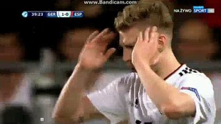 Mitchell Weiser Goal HD - Germany U21 1-0 Spain U21 30.06.2017 HD