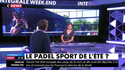 Le padel sport de l'été ? "C'est un tennis - squash" explique Henri Leconte