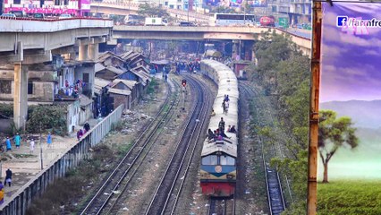 Jayantika Express Train Enter Kamlapur Railway Station in 4K