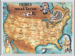 LOS INDIOS NORTEAMERICANOS (Mega-pasaje) (Año 1822) Pasajes de la historia (La rosa de los vientos)