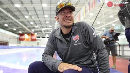 Video herunterladen: NASCAR drivers train with Winter Olympians