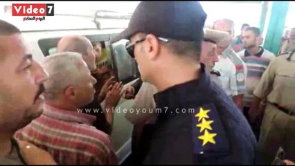 مدير أمن البحيرة يتفقد الحالة الأمنية بمجمع مواقف دمنهور