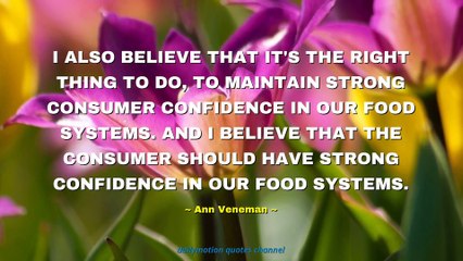 Ann Veneman Quotes