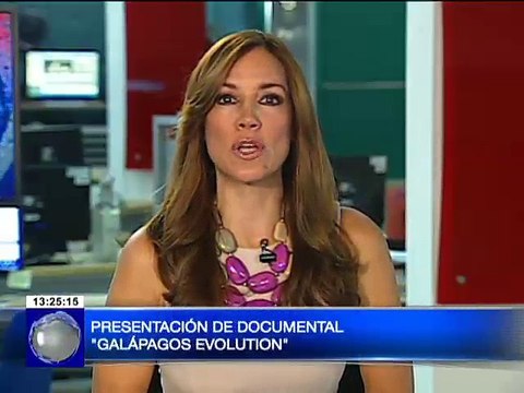Presentación de documental Galápagos Evolution