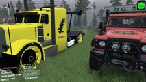 รถพ่วง แต่งซิ่ง โครต ออฟโรด เลย !!! Spintires Mod