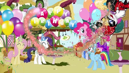 Scary JOKER Pony POURED APPLEJACK with Dangerous POISON! #25 Girls Cartoons PlayLand,Animated cartoons movies 2017