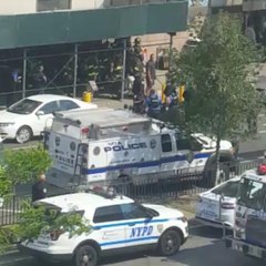 Emergency Service Rush To Bronx Hospital Shooting
