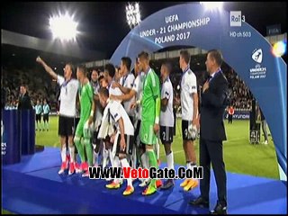 لحظات تتويج "المانيا" ببطولة اوروبا تحت 21 سنه