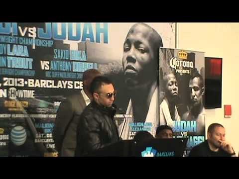 FULL Malignaggi Malignaggi vs judah Post Fight Presser EsNews Boxing