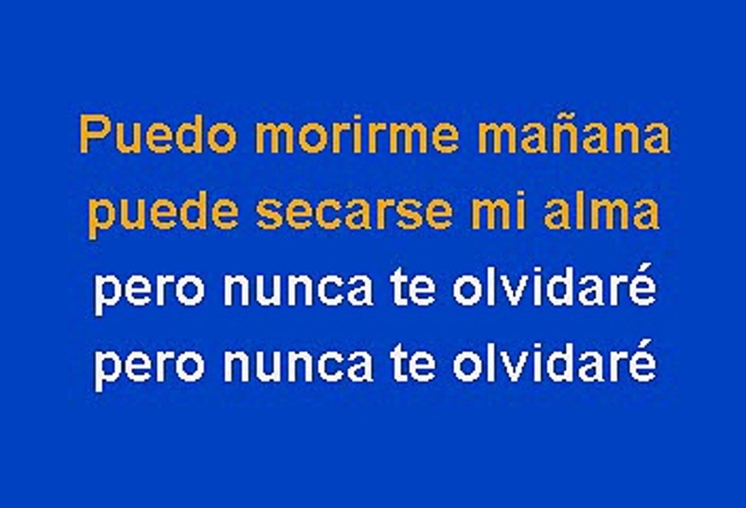 Enrique Iglesias - Núnca Te Olvidaré (Karaoke)